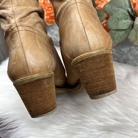 Via Spiga Leather Slouch Boots - Picture 8 of 11